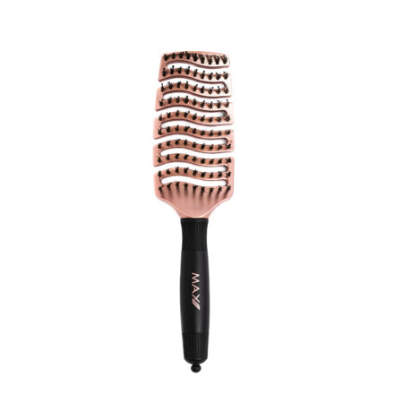 Max Pro Detangler Brush Metallic, Rose Gold