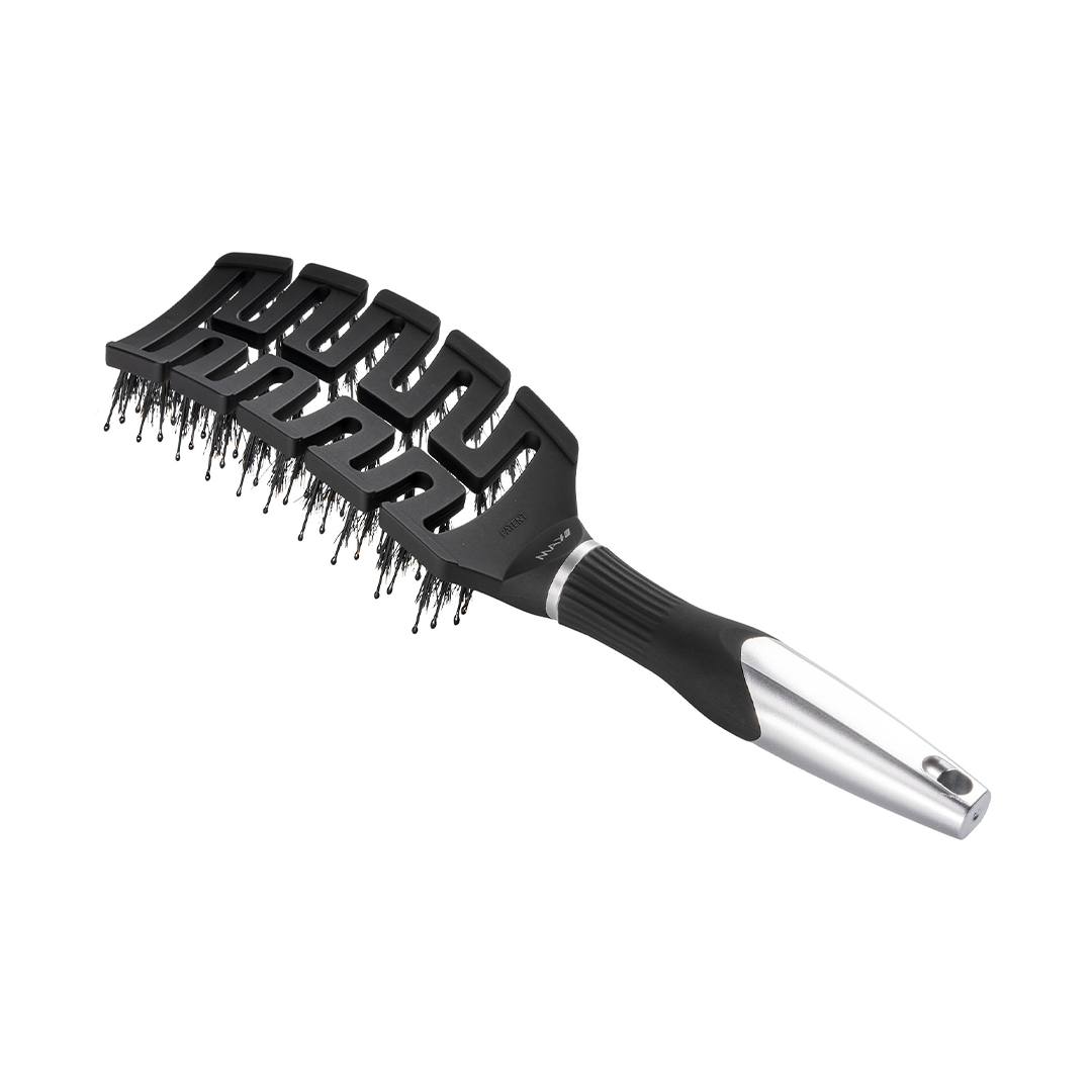Max Pro Detangler Brush, Silver - Image 2
