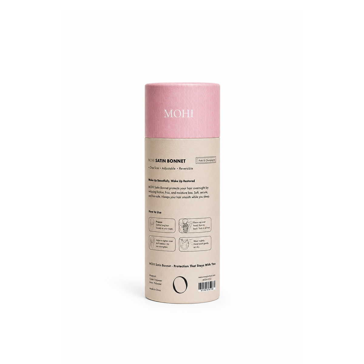 MOHI Bonnet, Roosa & Champagne - Image 4